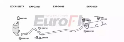 Система выпуска ОГ EuroFlo CNC416D 4004A